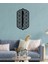 -Elif Islami Metal Tablo - Islami Ev Dekorasyonu - Dini Duvar Tabloları - 50 X 90 - Cm - Sıyah-Islm-003 3