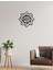 -Allah Islami Metal Tablo - Islami Ev Dekorasyonu - Dini Duvar Tabloları - 50 X 50 - Cm - Sıyah-Islm-024 1