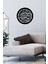 -Bismillahirrahmanirrahim Islami Metal Tablo - Islami Ev Dekorasyonu - Dini Duvar Tabloları - 60 x 60 - cm - SIYAH-ISLM-088 1