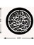 -Bismillahirrahmanirrahim Islami Metal Tablo - Islami Ev Dekorasyonu - Dini Duvar Tabloları - 60 x 60 - cm - SIYAH-ISLM-088 5
