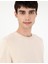 Erkek Bej Slim Fit Bisiklet Yaka Basic Triko Kazak 50296575-VR011 2