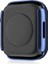 Apple Watch 6 7 8 9 44MM 45MM Uyumlu Rubber Kasa Ekran Koruyucu 360 Kılıf Kapak 4
