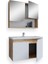 Teta Home Napoli 65 cm Mdf Banyo Dolabı Seti 2