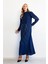 Alora Taş Işlemeli Abiye - Indigo 4