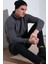 Pamuklu Regular Fit Yarım Fermuarlı Dik Yaka Sweat Erkek Sweat 59052592 1