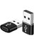2944 USB 3.0 To Type C 3.1 Şarj Data USB 3.0 To Type-C Dişi Çevirici Dönüştürücü Adaptör USB Dişi Type-C Soketine Çevirir Iki Ucu Type-C Olan Kablo ile Standart USB Üzerinden Şarj Edilir 2