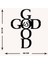 - God Is Good Metal Duvar Tablosu - Ev Dekorasyon - Metal Duvar Yazısı - 38 X 50 - Cm -Siyah - Text-169 5