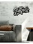 - Simple Yazısı Metal Duvar Tablosu - Ev Dekorasyon - Metal Duvar Yazısı - 50 X 28 - Cm -Siyah - Text-164 4