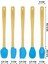 Indigo 5'li Turkuaz Bambu Silikon Spatula Seti Uzun 26 Cm 2