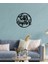 - Better Together Yazısı Metal Duvar Tablosu - Ev Dekorasyon - Metal Duvar Yazısı - 50 X 51 - Cm -Siyah - Text-056 3