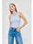 Kadın Fitilli Basic Crop Atlet 4003 3