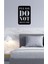 - Please Do Not Disturb Yazısı Metal Duvar Tablosu - Ev Dekorasyon - Metal Duvar Yazısı - 40 X 60 - Cm -Siyah - Text-097 4