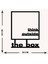 - Think Outside The Box Yazısı Metal Duvar Tablosu - Ev Dekorasyon - Metal Duvar Yazısı - 64 X 50 - Cm -Siyah - Text-137 5