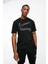Training Dri Fit Swoosh Graphic Tshirt Black Erkek Koşu Antrenman Tişörtü Siyah 1
