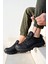 Izland Siyah Unisex Garantili Trekking Outdoor Bağcıklı Yandan Fermuarlı Kışlık Bot IZLAND-3547 2