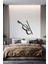 - Keman Metal Duvar Müzik Tablosu - Ev Ofis Dekorasyonu - 75 x 76 - cm - Siyah - MÜZIK-014 1