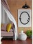- Oval Notalar Metal Duvar Müzik Tablosu - Ev Ofis Dekorasyonu - 70 x 58 - cm - Siyah - MÜZIK-065 2