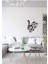 - Notes With Pıano Metal Duvar Müzik Tablosu - Ev Ofis Dekorasyonu - 60 x 65 - cm - Siyah - MÜZIK-069 4