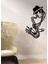 - Jazz Musician Metal Duvar Müzik Tablosu - Ev Ofis Dekorasyonu - 69 x 43 - cm - Siyah - MÜZIK-083 4