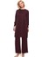 Bordo Bol Paça Cupro Pantolon T25K-7015 1