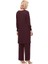 Bordo Bol Paça Cupro Pantolon T25K-7015 3