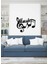 - Music Metal Duvar Müzik Tablosu - Ev Ofis Dekorasyonu - 70 X 56 - Cm - Siyah - Müzık-049 3