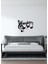 - Music Metal Duvar Müzik Tablosu - Ev Ofis Dekorasyonu - 70 X 56 - Cm - Siyah - Müzık-049 4