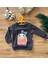 Önü Detaylı Fiyonklu Kız Bebek Sweatshirt Pantolon Takım 2