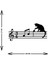 - Kedi Ve Notalar Metal Duvar Müzik Tablosu - Ev Ofis Dekorasyonu - 60 X 27 - Cm - Siyah - Müzık-058 5
