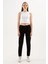 Streç Pamuklu Mom Fit Yüksek Bel Dar Paça Kot Pantolon Bayan Kot Pantolon 24K0534K1 1