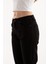 Streç Pamuklu Mom Fit Yüksek Bel Dar Paça Kot Pantolon Bayan Kot Pantolon 24K0534K1 3