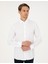 Erkek Beyaz Slim Fit Uzun Kollu Gömlek 50293255-VR013 3