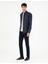Erkek Lacivert Slim Fit Uzun Kollu Gömlek 50292130-VR033 4
