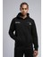 Art Erkek Kapüşonlu Sweatshirt Siyah 2