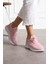 Pembe Buz Unisex Yıkanabilir Rahat Hava Alabilen Kokusuz Triko Spor Ayakkabı Sneaker 015 2