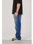 5174 Dizi Yırtık Koyu Mavi Baggy Jean (16160) 3