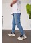 5101 Dizi Yırtık Slim Mavi Jean 3