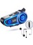 Rgb Modlu Bluetooth Motosiklet Kulaklık 5.2 Bluetooth Interkom Kask Kulaklik 1