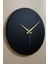 Round Model Bohem Dekoratif Metal Sıvama Akar SESSİZ Mekanizmalı Duvar Saati (40*40 Cm) 6