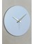Round Model Bohem Dekoratif Metal Sıvama Akar SESSİZ Mekanizmalı Duvar Saati (40*40 Cm) 3