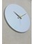 Round Model Bohem Dekoratif Metal Sıvama Akar SESSİZ Mekanizmalı Duvar Saati (40*40 Cm) 5