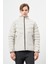 Taş Rengi Dolumlu Hakim Yaka Slim Fit Dar Kesim Klasik Mont 1007245153 1