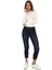 Likralı Pamuk Tişört-Slim Fit -Krem 2
