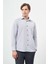 Koyu Lacivert Uzun Kol Kendinden Cepli Pamuklu Classic Comfort Fit Gömlek 1004245213 1
