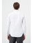 Bej Uzun Kol Düz Bez Ayağı Yarım Italyan Yaka Cepsiz Pamuklu Classic Slim Fit Gömlek 1004245211 5