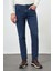 Koyu Haki Düz Gabardin Pamuklu 5 Cep Slim Fit Casual Denim Pantolon 1023245155 2