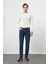 Koyu Haki Düz Gabardin Pamuklu 5 Cep Slim Fit Casual Denim Pantolon 1023245155 3