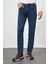 Koyu Haki Düz Gabardin Pamuklu 5 Cep Slim Fit Casual Denim Pantolon 1023245155 4