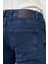 Koyu Haki Düz Gabardin Pamuklu 5 Cep Slim Fit Casual Denim Pantolon 1023245155 5