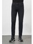 Koyu Haki Düz Gabardin Pamuklu 5 Cep Slim Fit Casual Denim Pantolon 1023245155 2